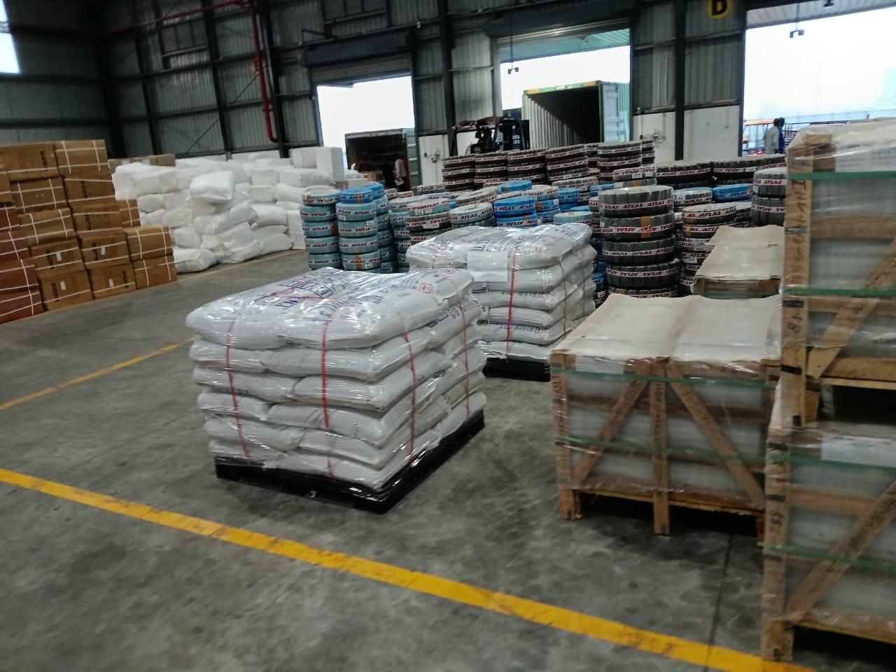 Warehouse palletisation