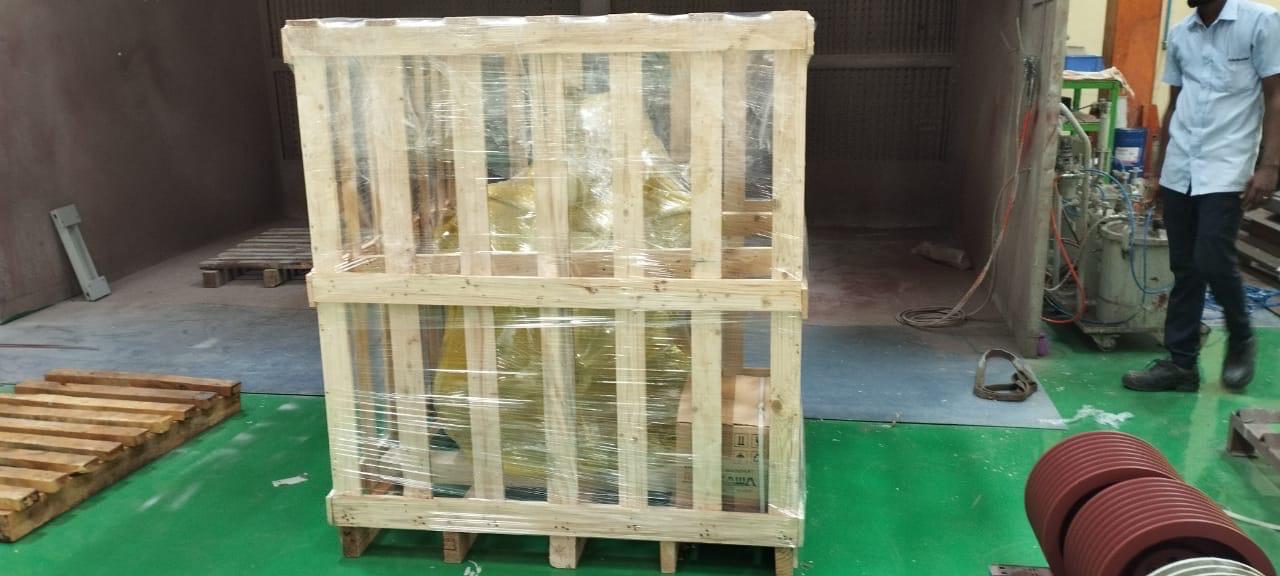 Export wooden pallets and crates manufactured by MAS Packers